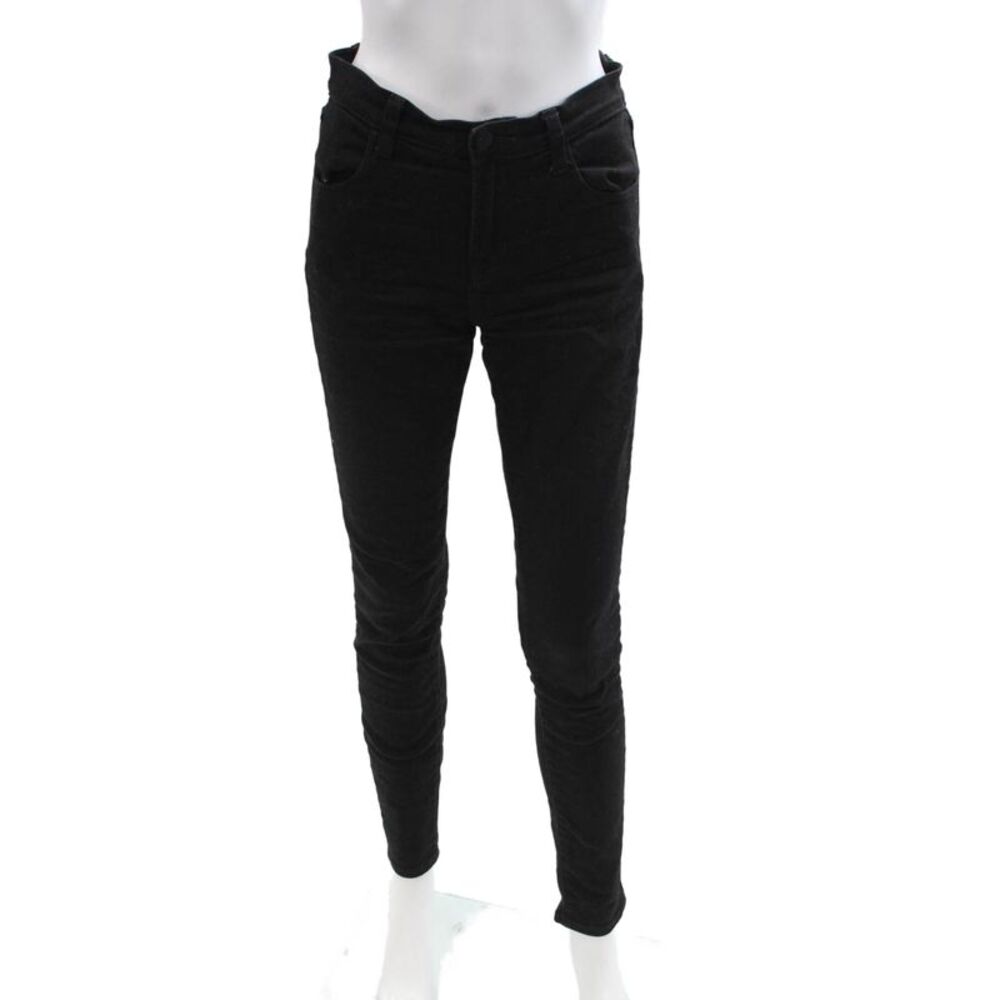 J Brand Womens Skinny Black High Rise Jeans Size 24
